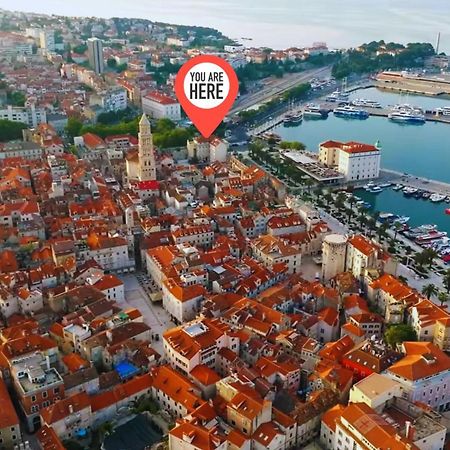 Terazza Grande In Diocletian Tower Lägenhet Split Exteriör bild