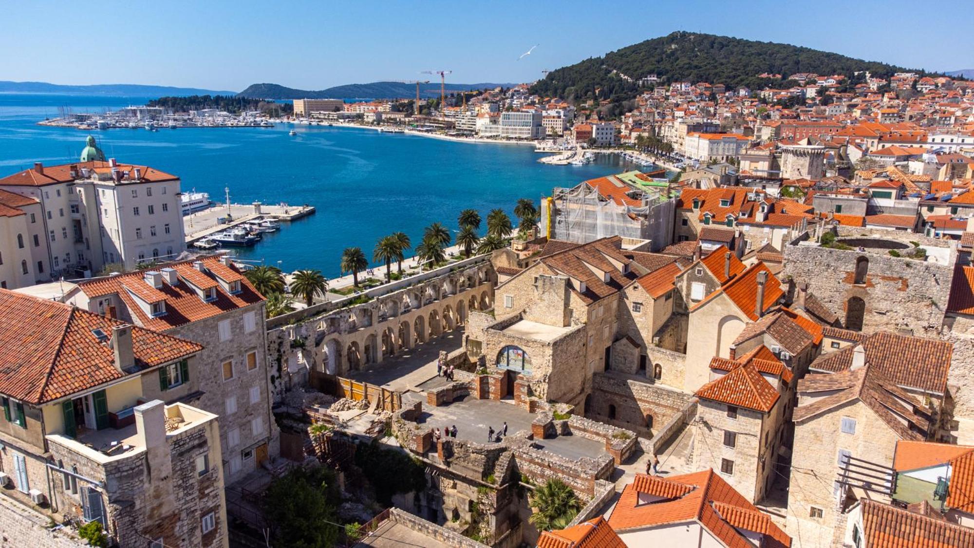 Terazza Grande In Diocletian Tower Lägenhet Split Exteriör bild