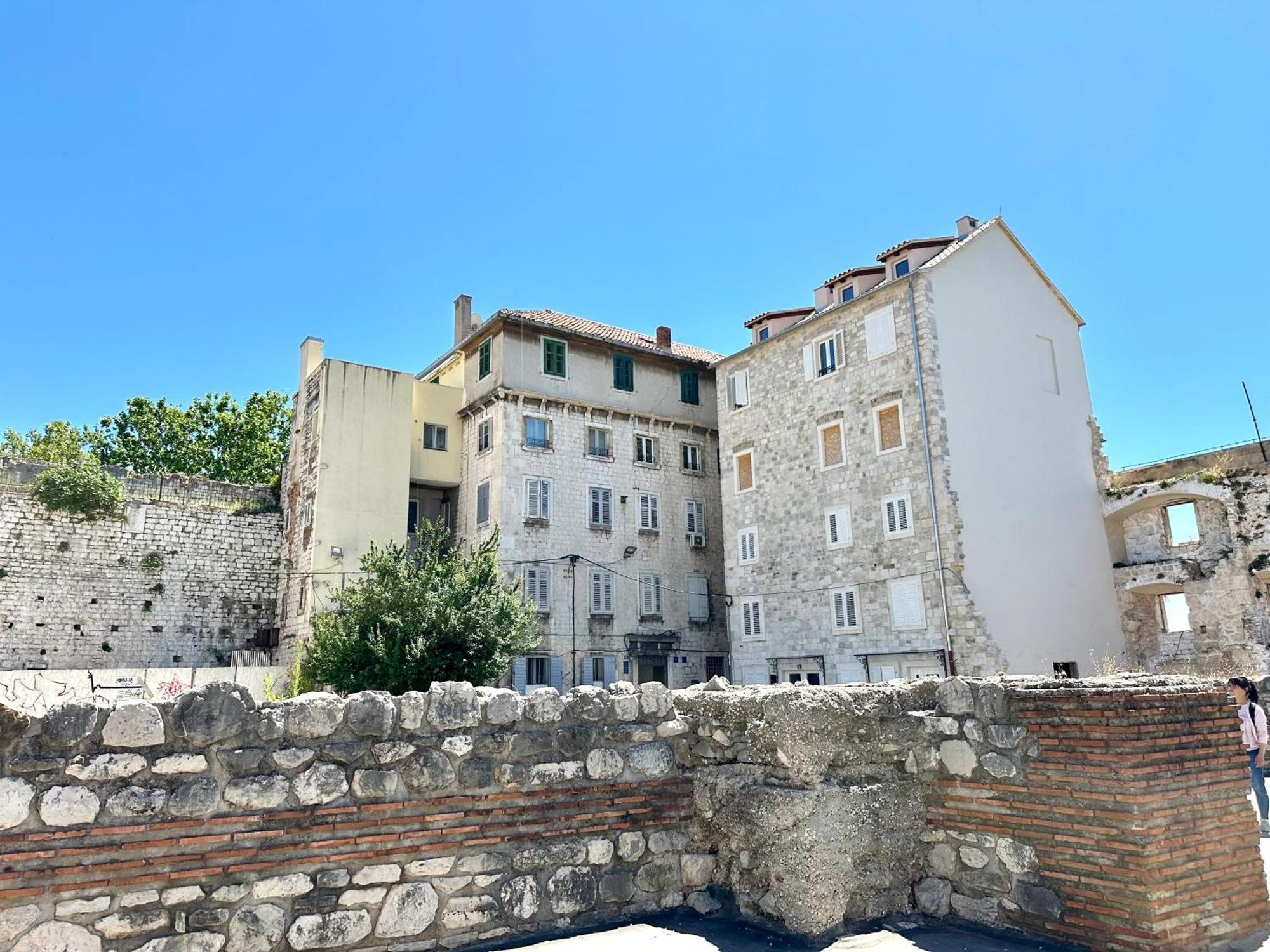 Terazza Grande In Diocletian Tower Lägenhet Split Exteriör bild