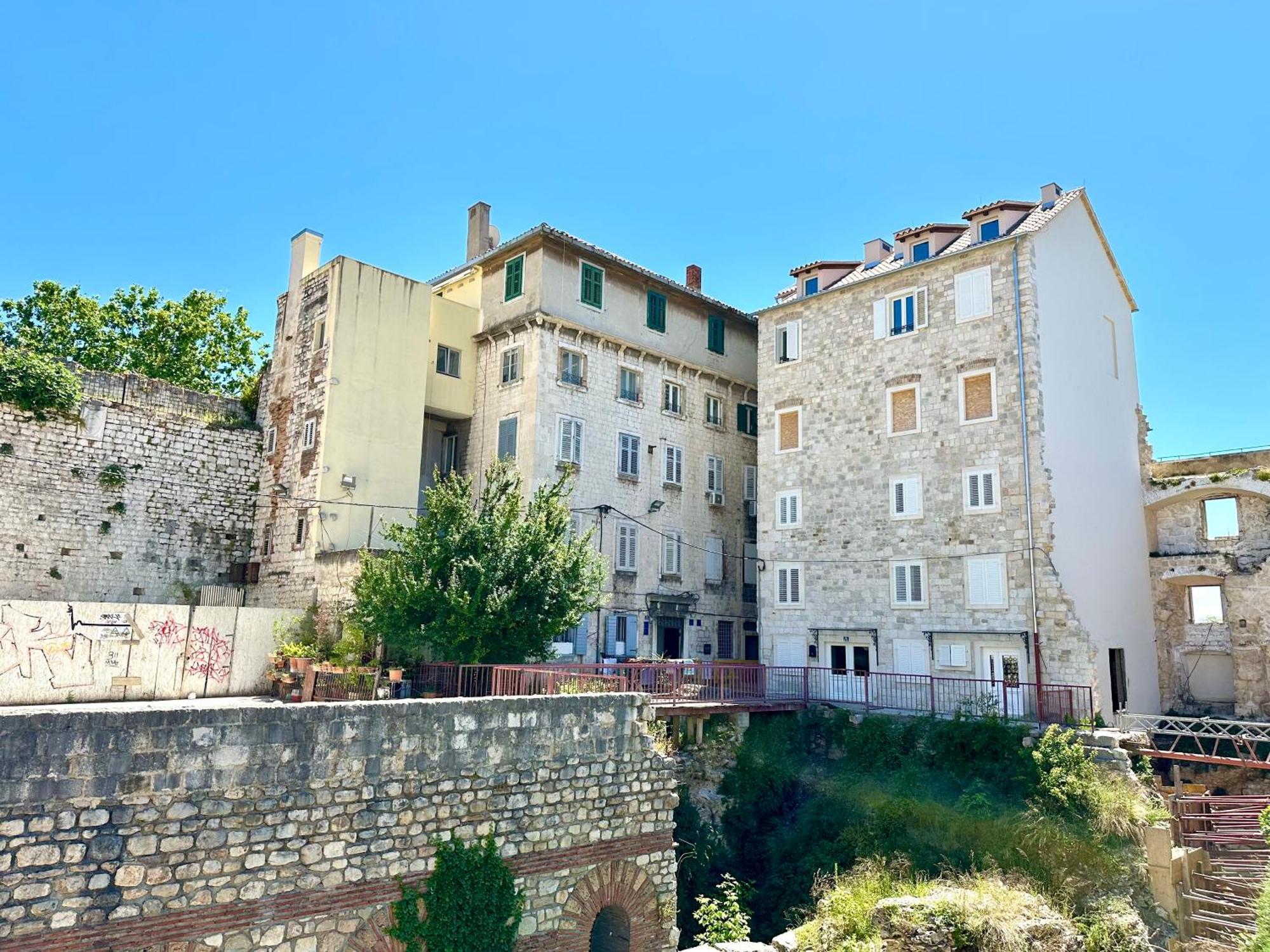 Terazza Grande In Diocletian Tower Lägenhet Split Exteriör bild