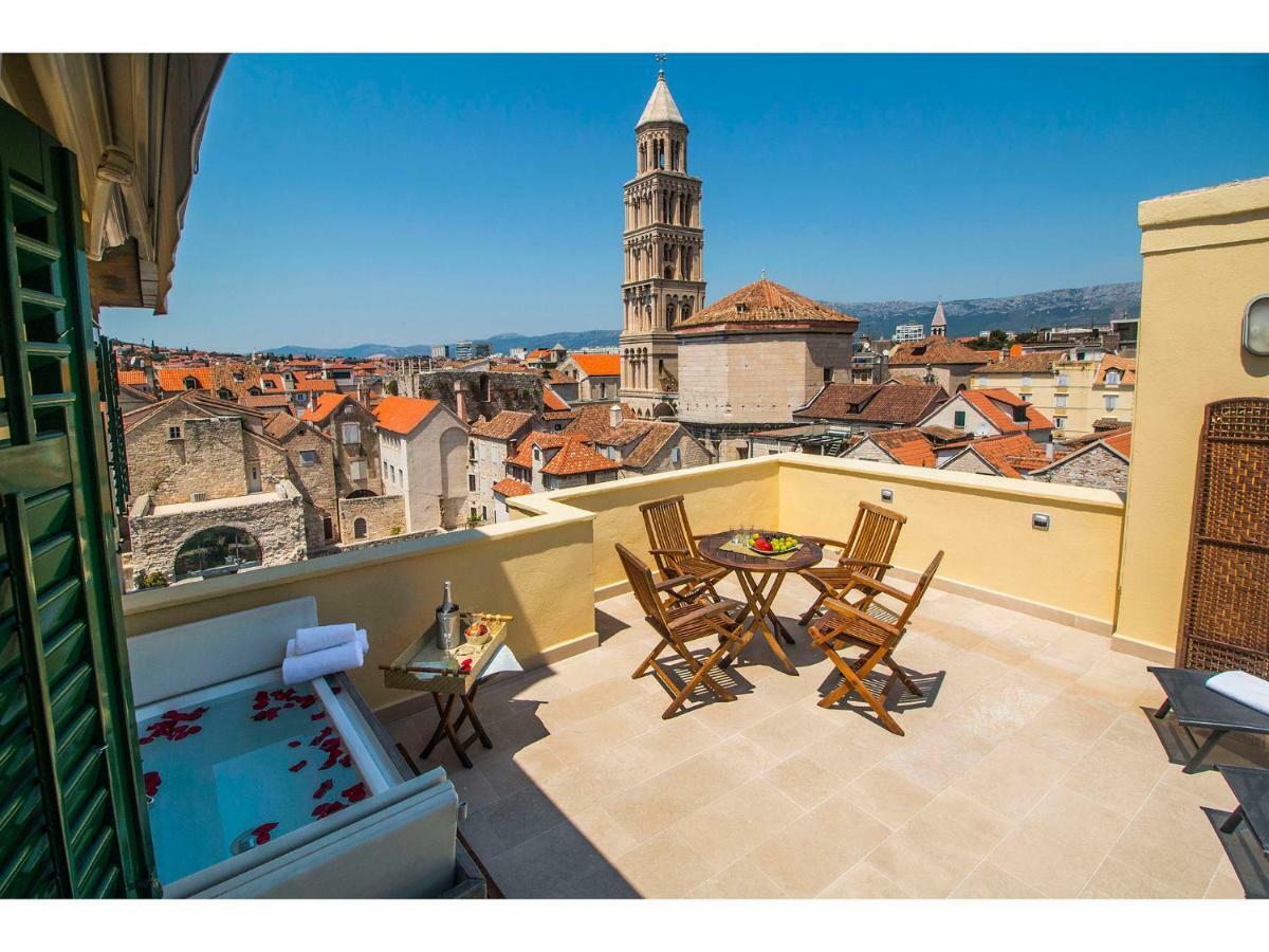 Terazza Grande In Diocletian Tower Lägenhet Split Exteriör bild