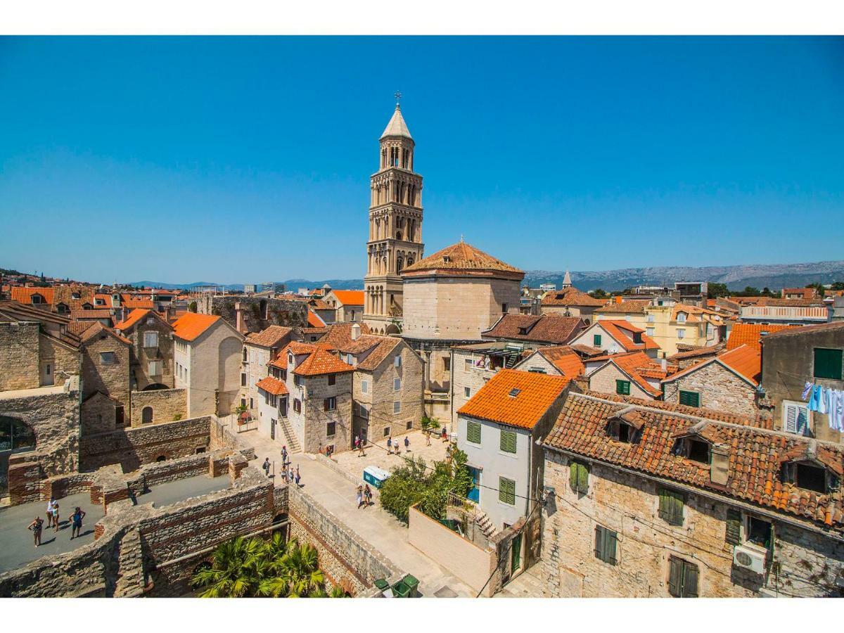 Terazza Grande In Diocletian Tower Lägenhet Split Exteriör bild