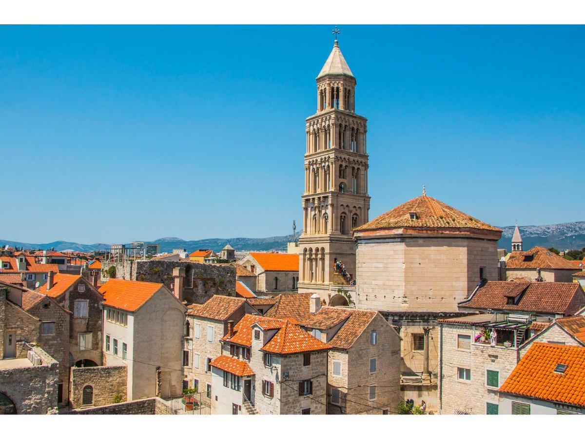 Terazza Grande In Diocletian Tower Lägenhet Split Exteriör bild