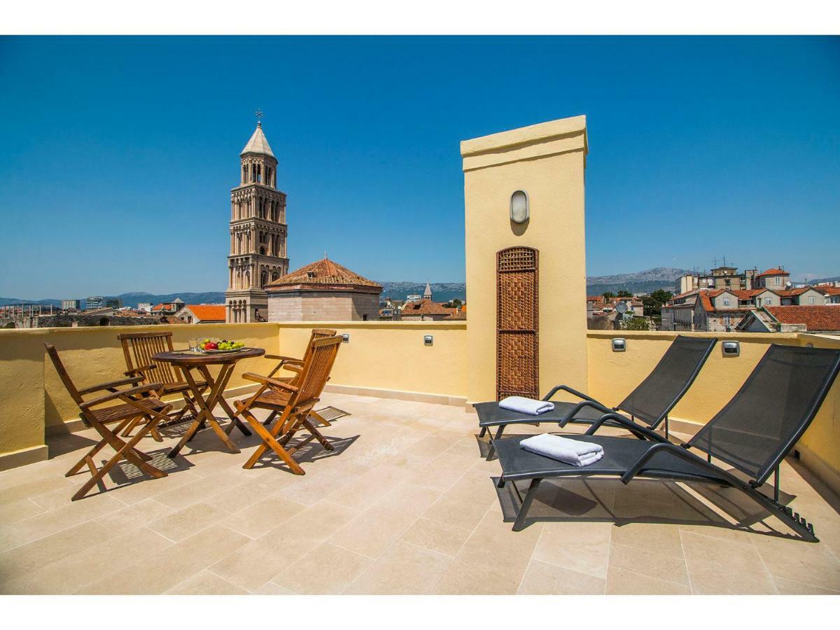 Terazza Grande In Diocletian Tower Lägenhet Split Exteriör bild