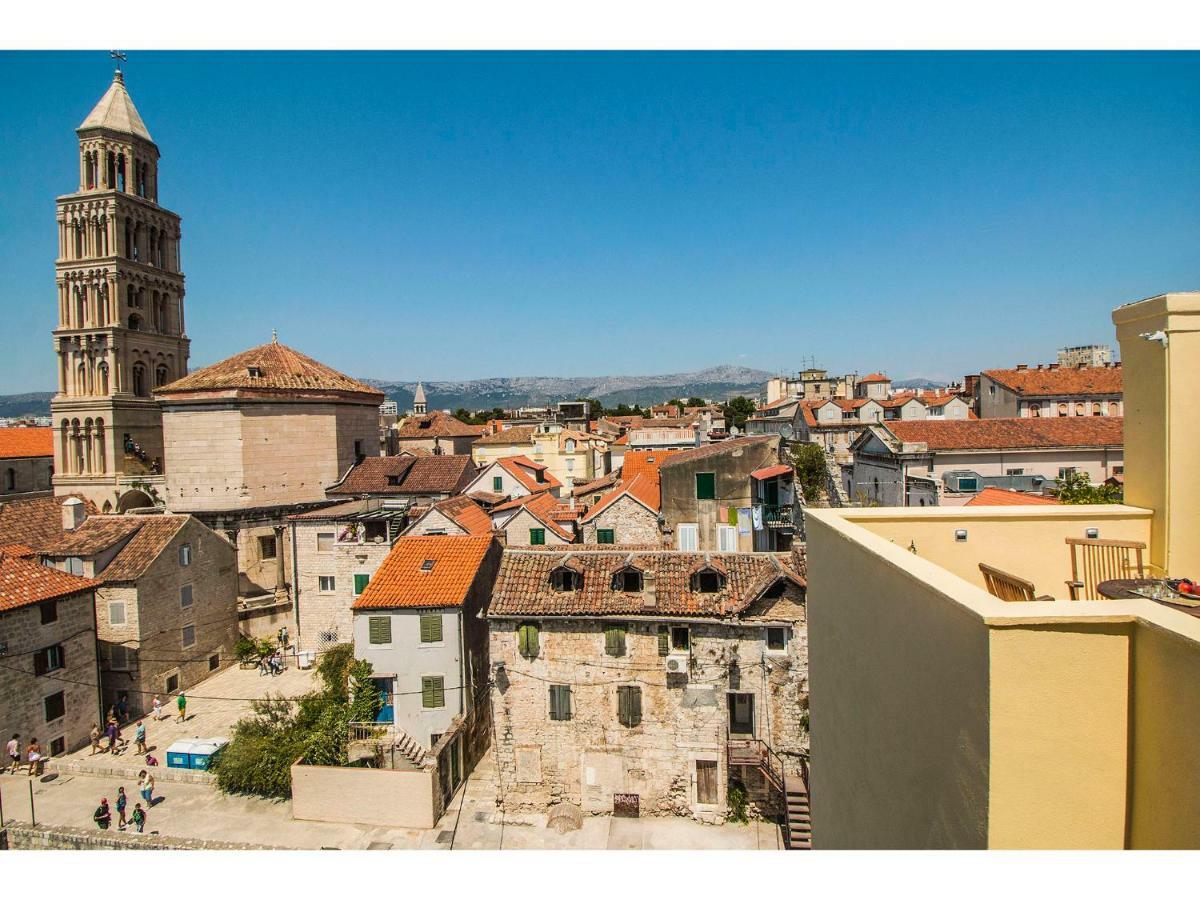 Terazza Grande In Diocletian Tower Lägenhet Split Exteriör bild