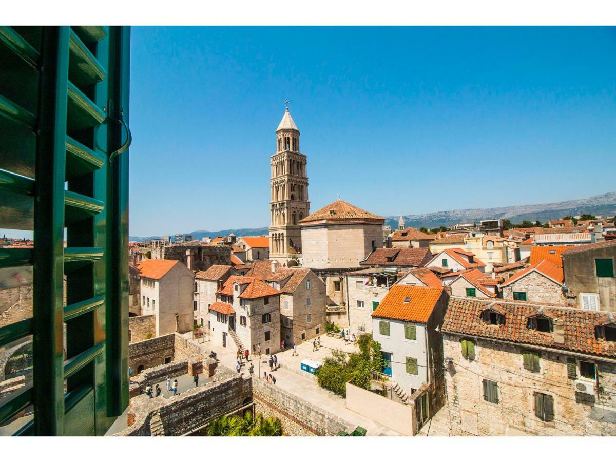Terazza Grande In Diocletian Tower Lägenhet Split Exteriör bild